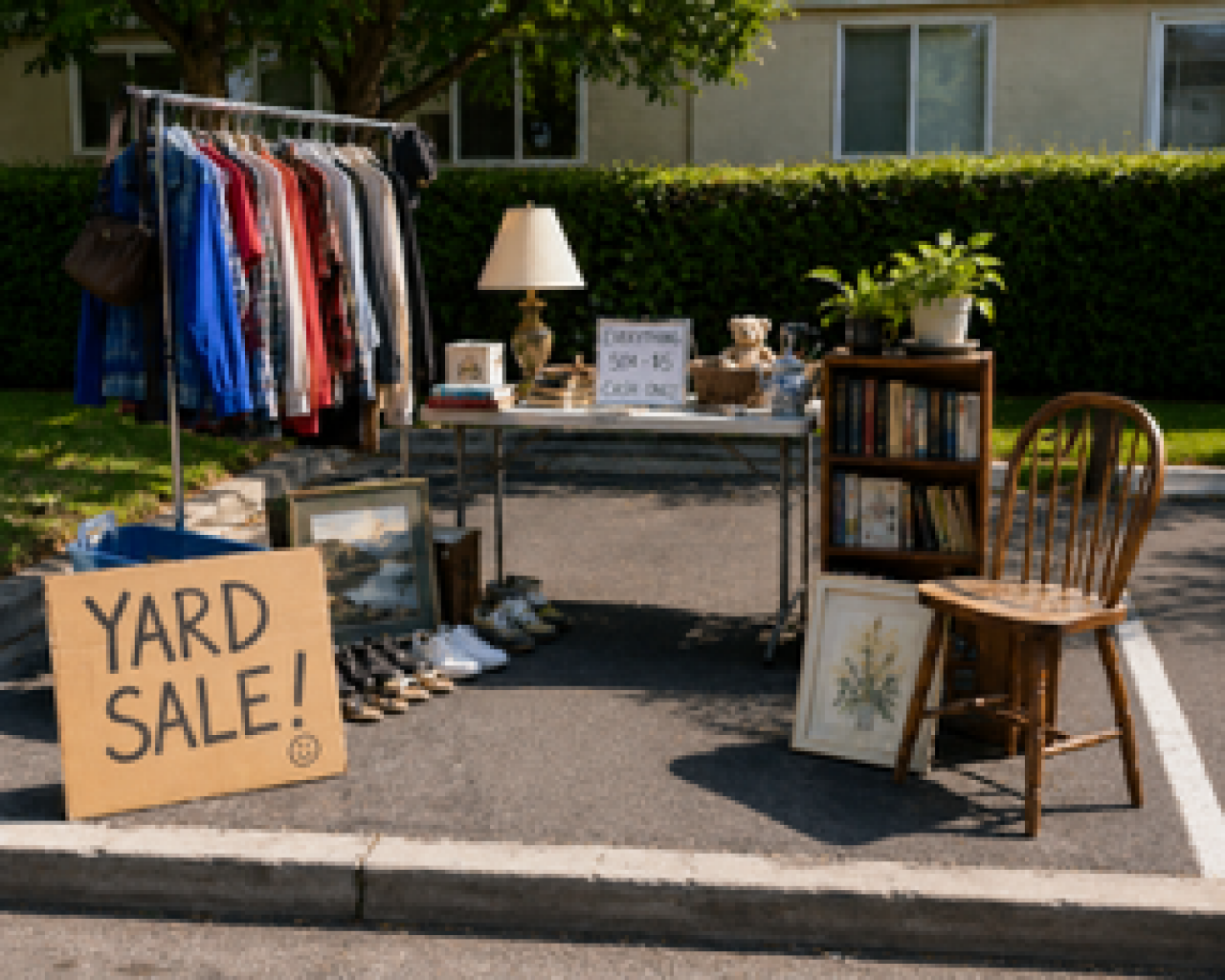 Gardiner Library Community Yard Sale