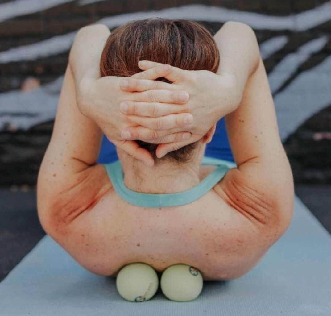 Therapy Ball Rolling and Soft Tissue Release