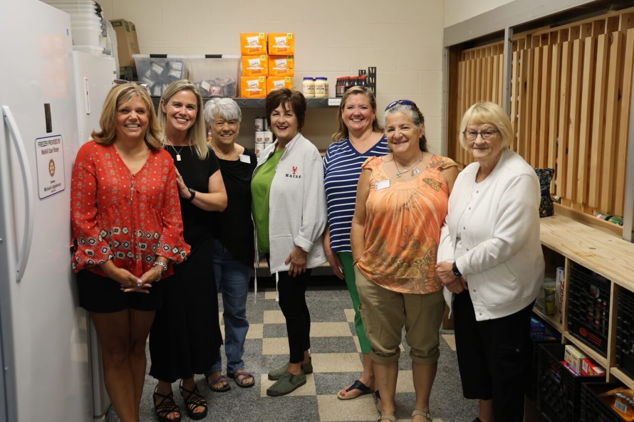 PBHS Unveils New Food Pantry Freezer