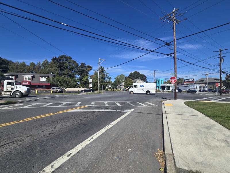 The notoriously tricky intersection.