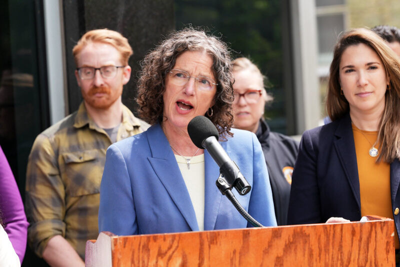 County Exec Jen Metzger.