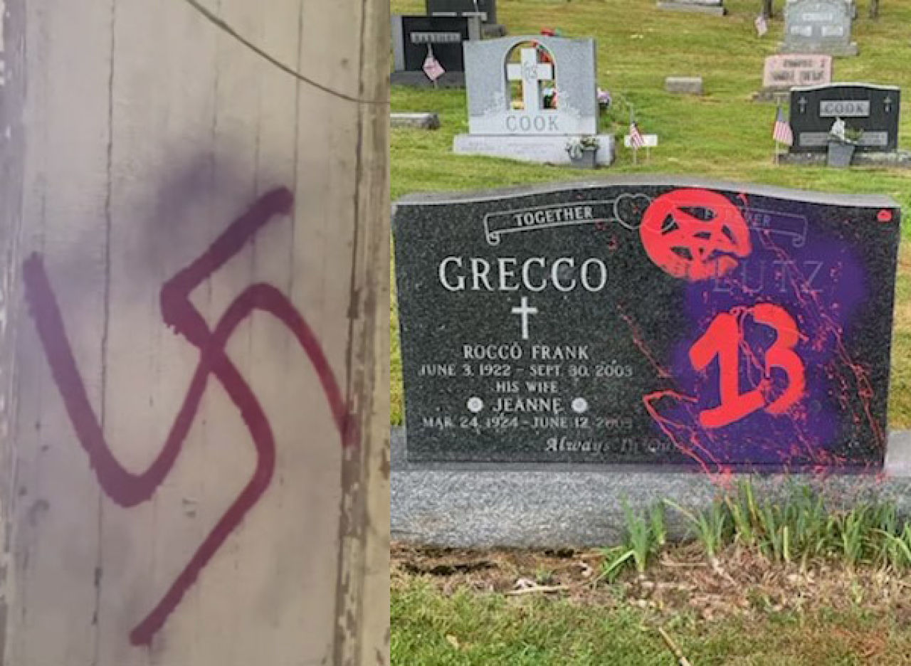 Cemetery Vandalism Suspect Apprehended