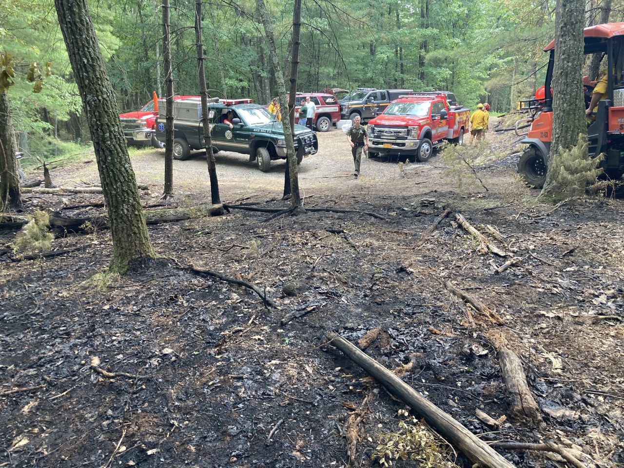 Wildland Fire In Wurtsboro