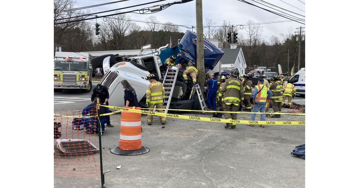 Major Accident Shuts Route 209 in Wurtsboro