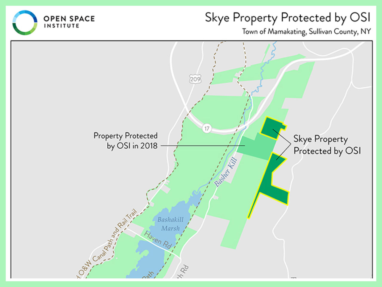 Open Space Institute Buys Skye Property on Shawangunk Ridge