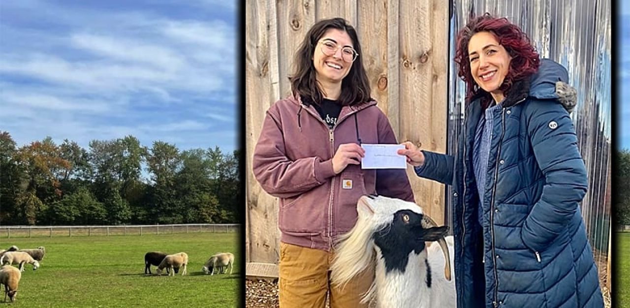 Woodstock Farm Sanctuary Gets $650 Donation from Mid-Hudson Misfits
