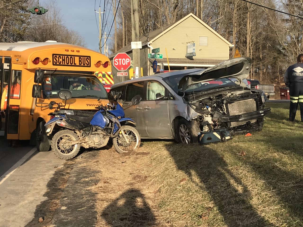 Kids Escape Injury in Mamakating School Bus Crash