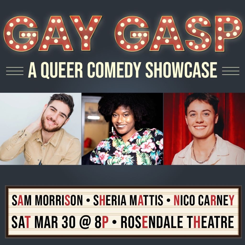 Queer Comedy at the Rosendale Theatre