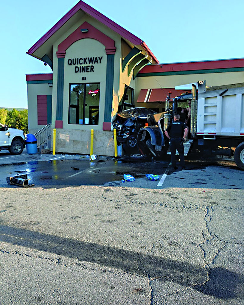 Quickway Diner Hit by Truck