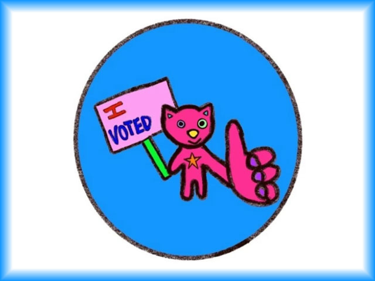 New ‘I Voted’ Sticker Revealed