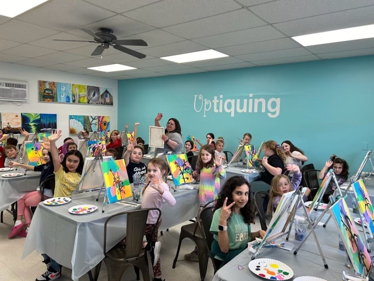 No School Art Camp