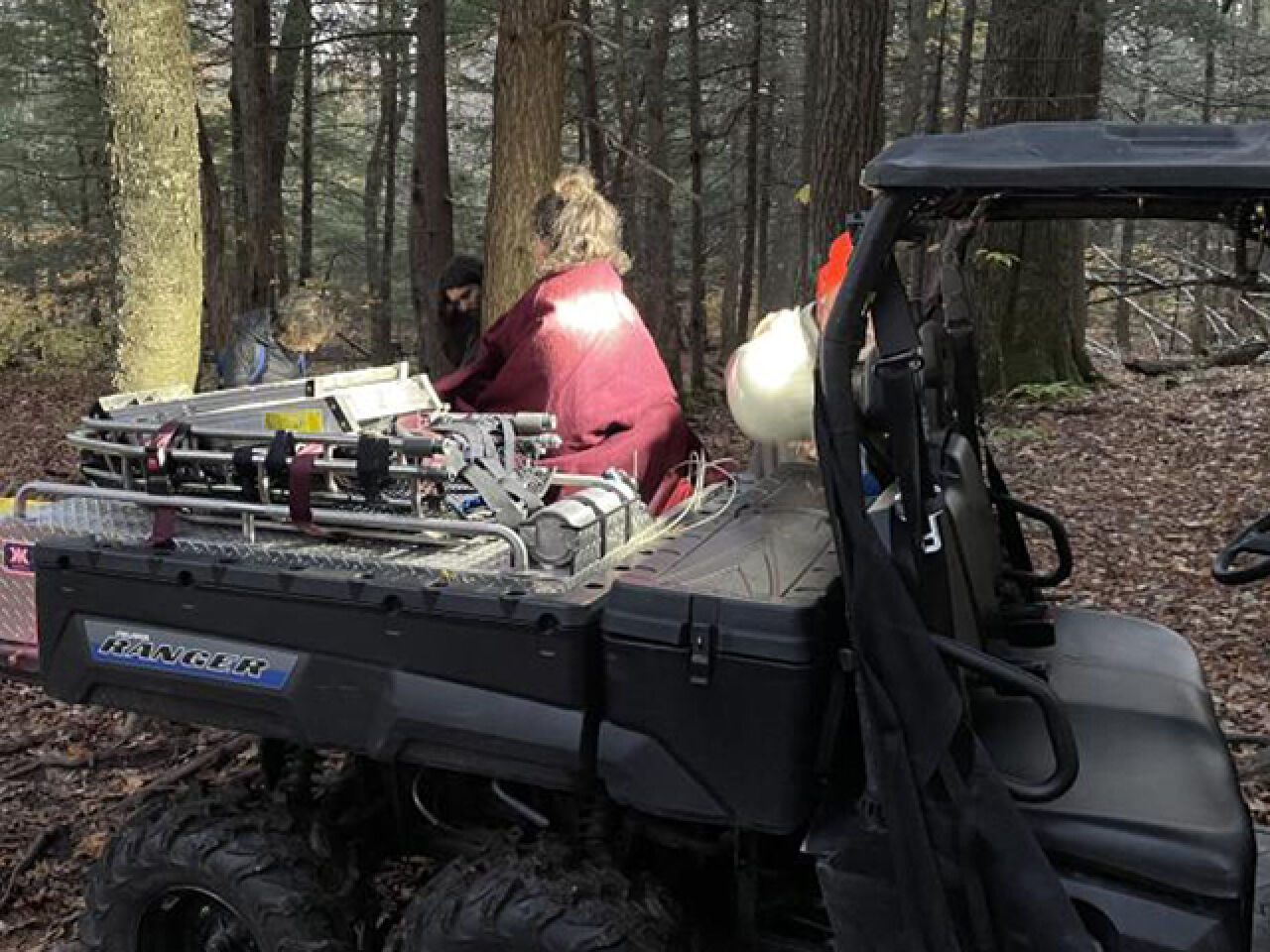 Rangers Rescue Hiker at Huckleberry Point