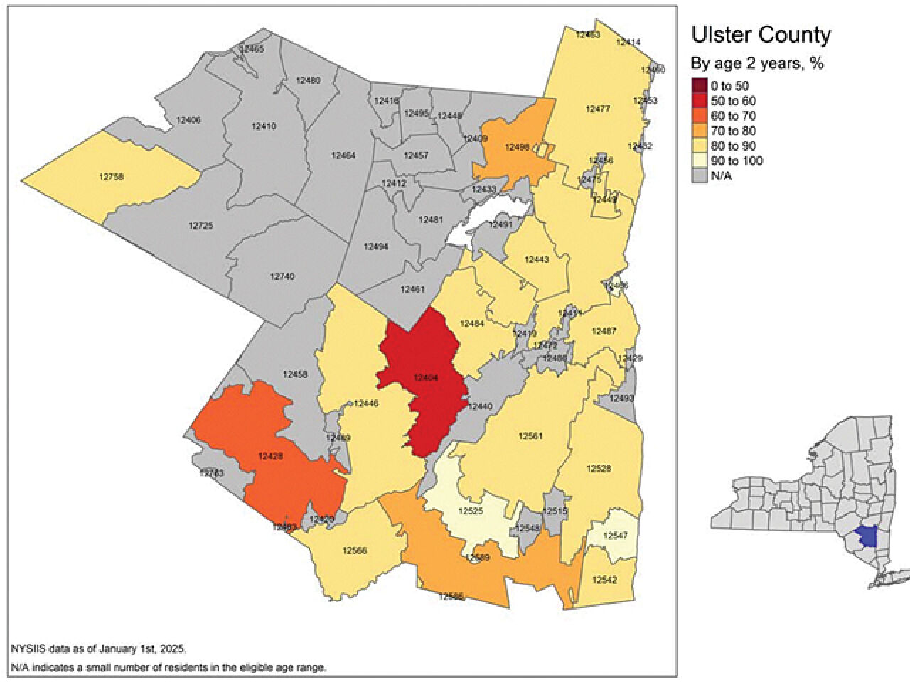 Accord Logs County’s Lowest Measles Vaccination Rate