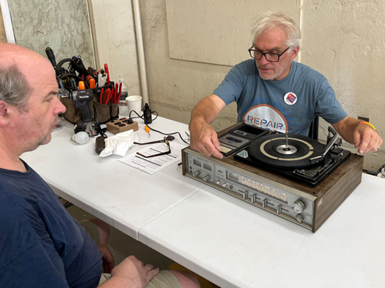 A Busy Day of Fixing Things at Ellenville’s Repair Café
