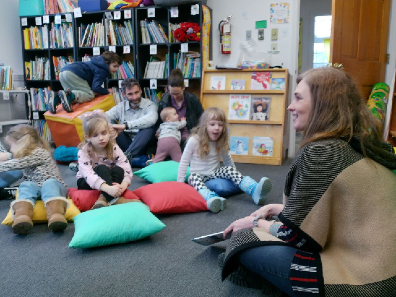 Nature Storytime at Little Ones Learning Center